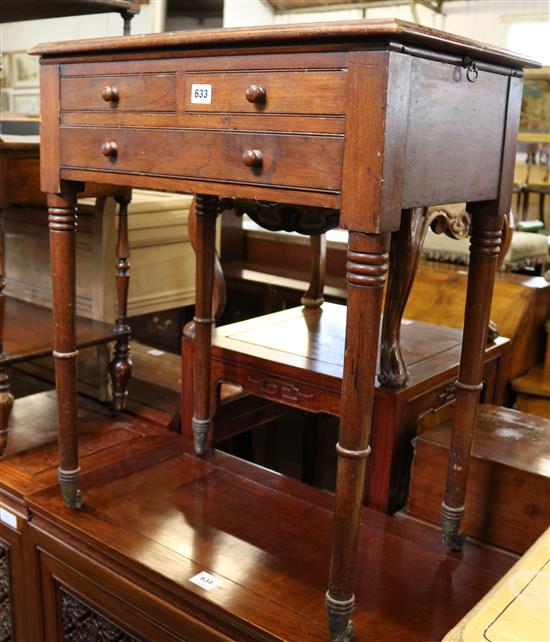 Mahogany work table